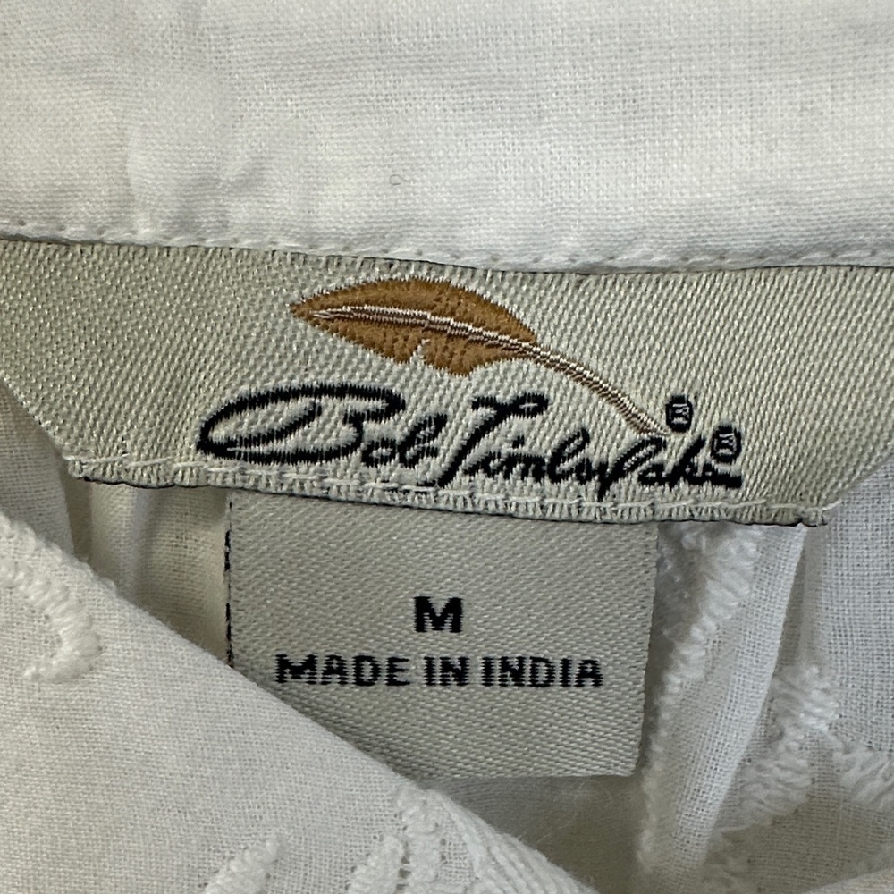 Bob Timberlake Elegant White Embroidered Floral Cotton Camisole Size M - Picture 2 of 5